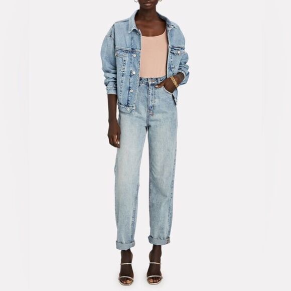 NEW L’AGENCE ford rank powder pink  bodysuit nwot - Picture 3 of 16